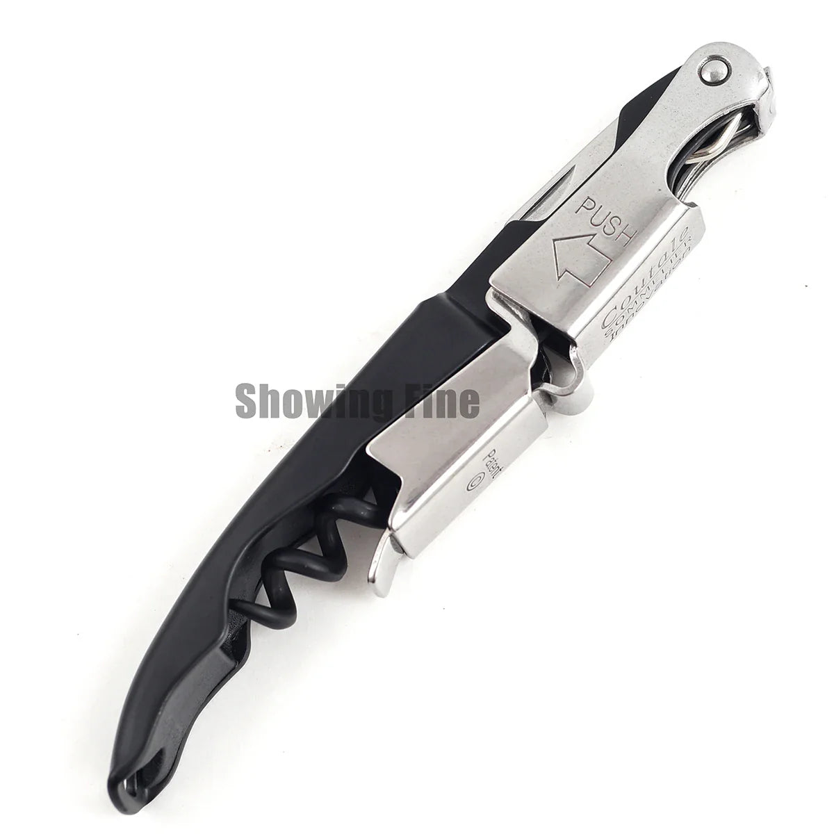 Coutale  Wine Corkscrews Sommelier Double Lever  Wine spiral Waiter's S.S. Bottle Opener Very Easy to Use