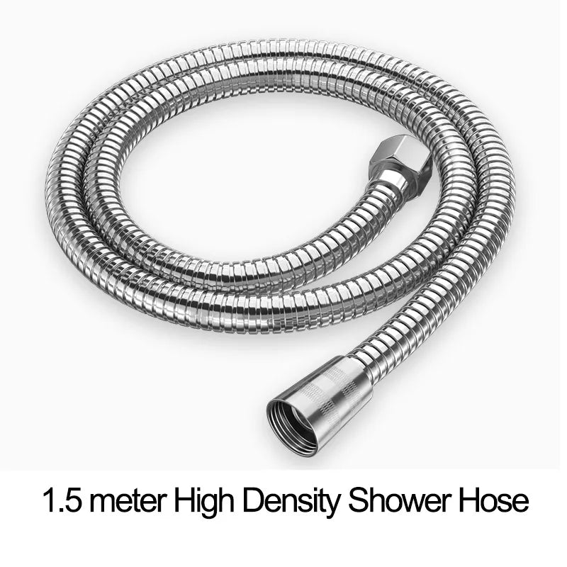 ZhangJi Bathroom Commen Shower Head Hose Flexible Water Pipe 1.5m 2m 3m  High Density  Faucet Shower Hose Bathroom Accessories
