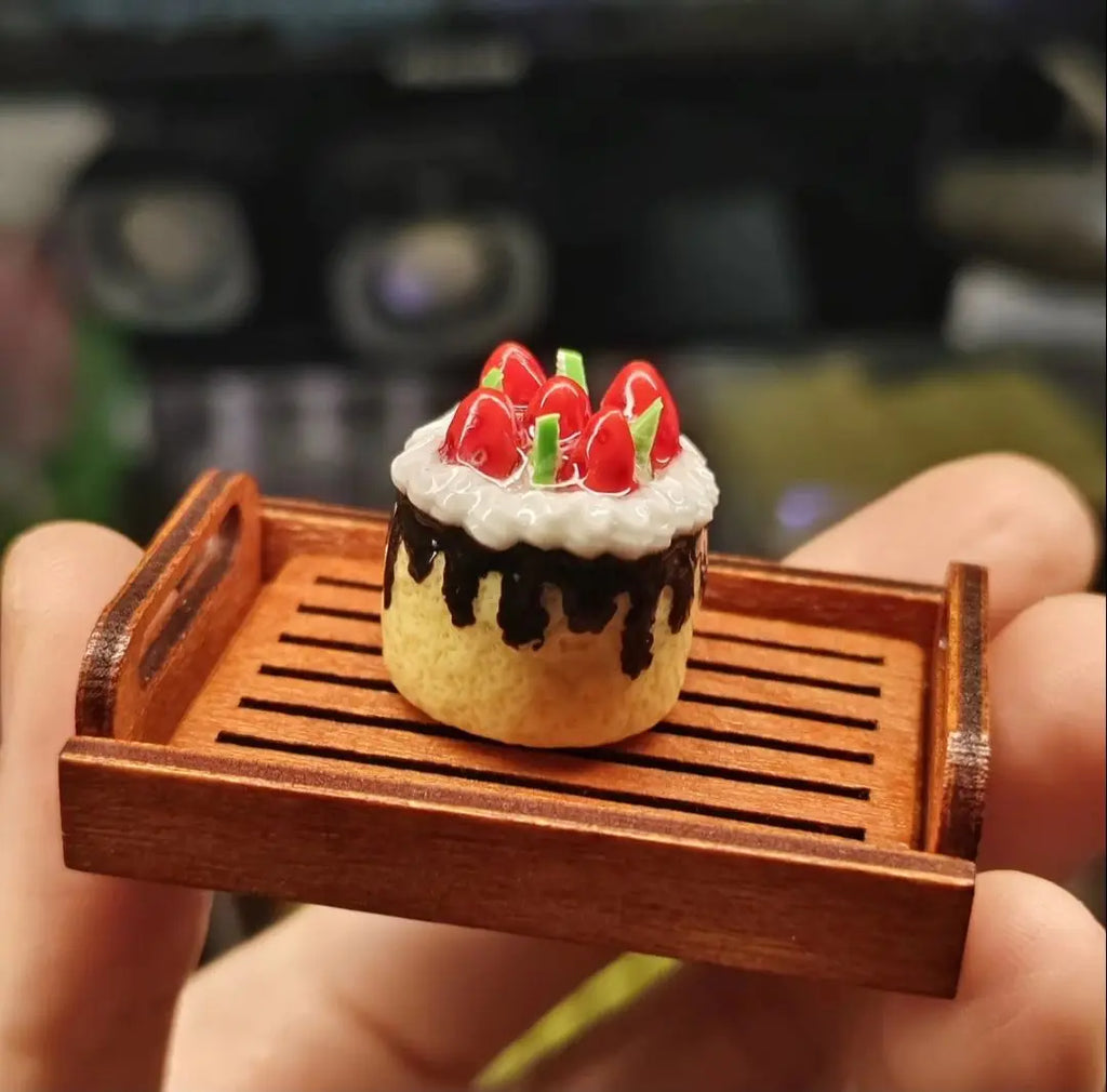 Original Cute Cake Keycap Kawaii Clay Keyboard Caps Custom Handmade Game Artistic Keycaps for Mechanical Keyboard Gift MX Switch